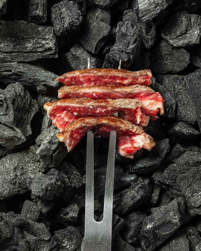 Carne cotta su pietra alla Taverna del Principe